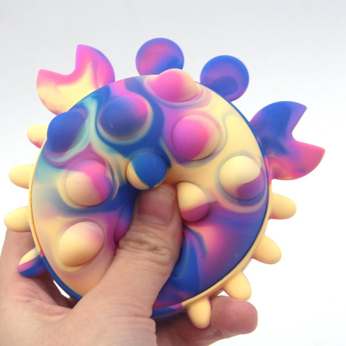 Crab Bubble Ball Fingertip Toy Pinch Pinch Silicone Toy