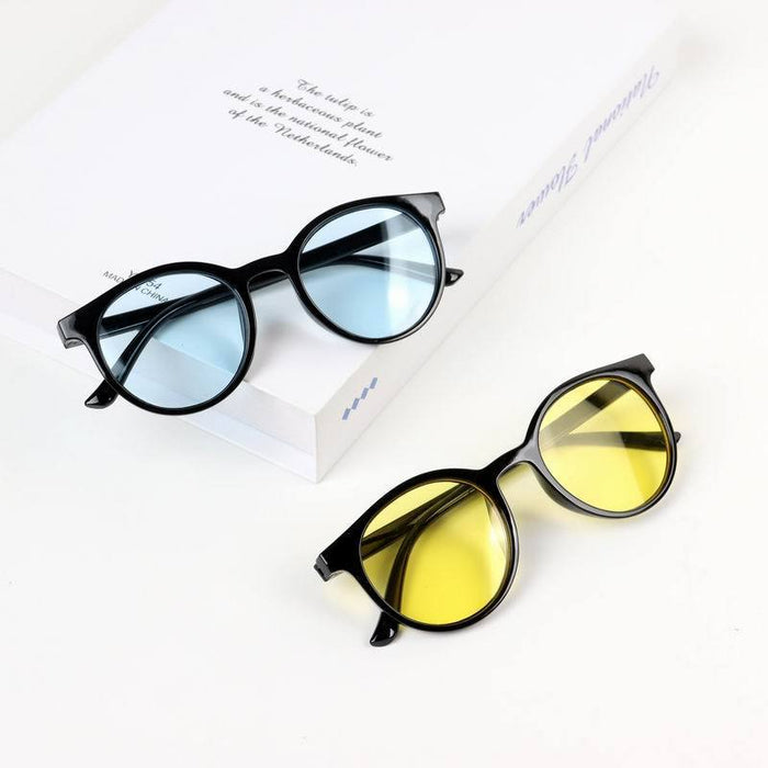 Children's Sunglasses round frame transparent frame sunglasses