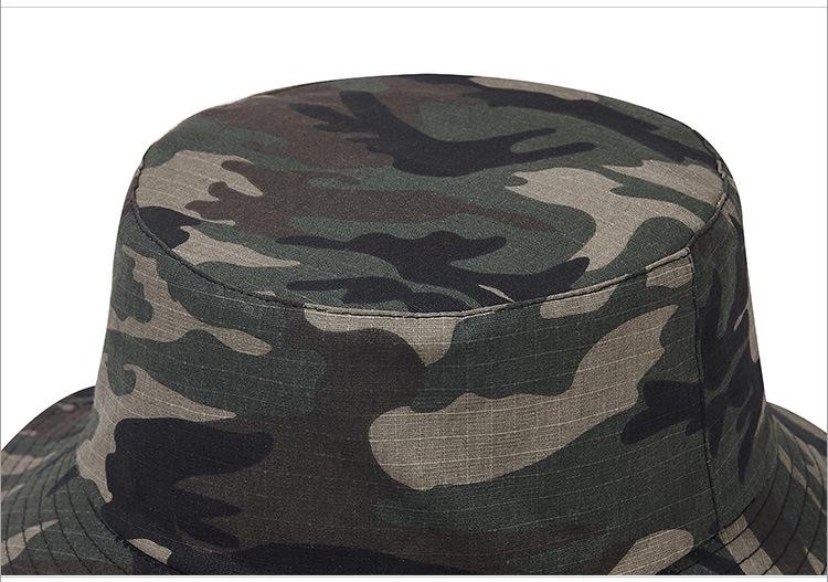 New Camouflage Fisherman's Hat Cotton Sun Visor