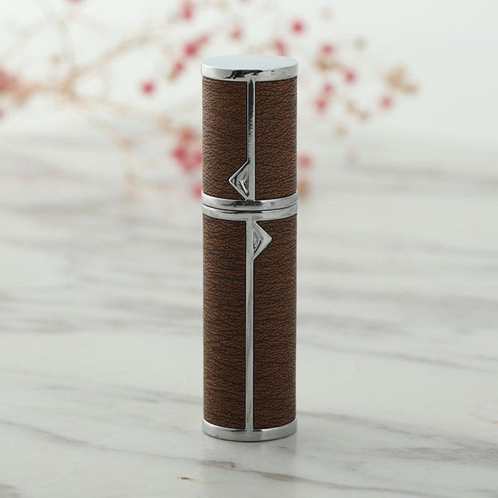 5ml Perfume Bottling Bottoms Bottled Refillable Perfume Bottle Leather Travel Portability Gifts Boarding Mini Spray Bottle