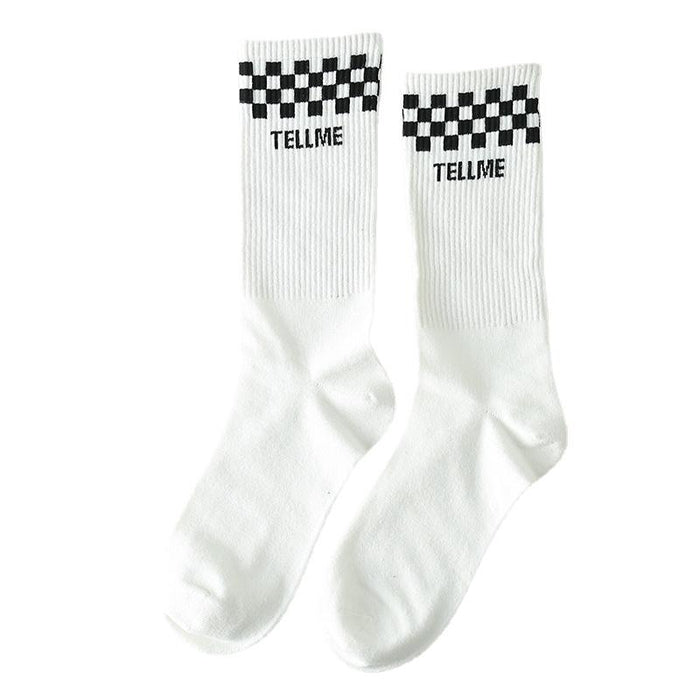 Funny Men Hip Hop Skeleton Socks