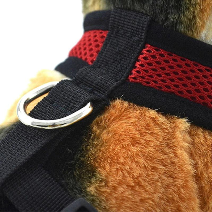 Nylon Dog Leash Breathable Mesh Dog Leash Vest