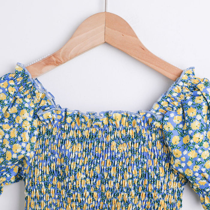 New Style Baby Girls Floral Long Skirt