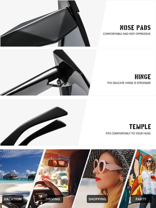 Trendy sunglasses, avant-garde Sunglasses