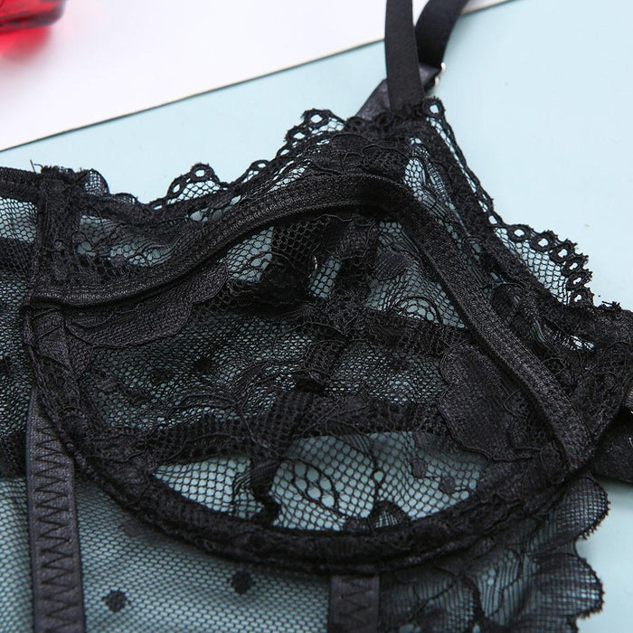 Lace Stitching Sexy Lingerie Women Base Layer Bodysuit