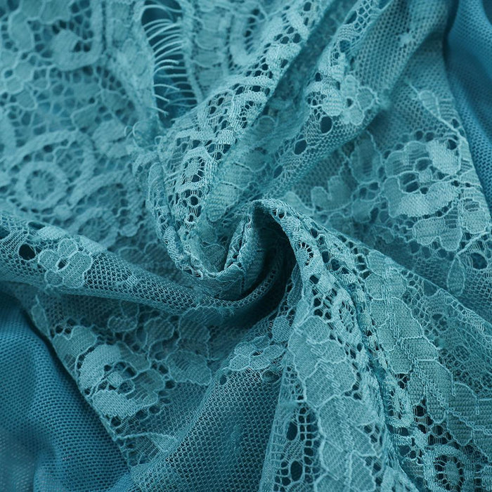 Women Lace Sexy Bodysuit Mesh One-piece Lingerie