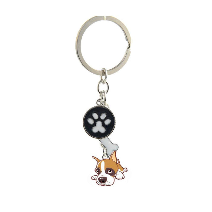 Simple Creative Cute Pet Keychain