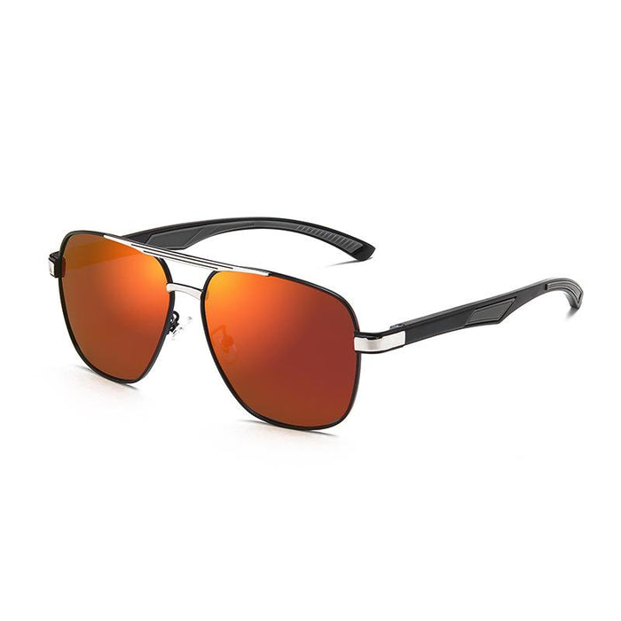 Fashion dual-purpose night vision goggles aluminum magnesium polarized sunglasses