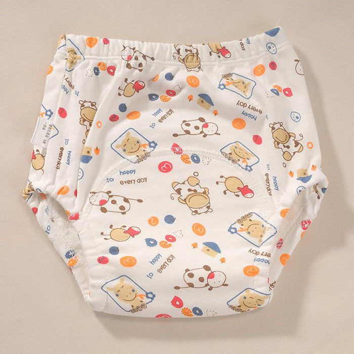 Baby Reusable 6 Layers Waterproof Cotton Breathable Diapers