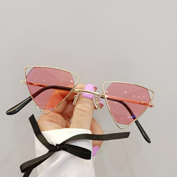 Personalized Triangle Mercury Flakes Children's Sunglasses