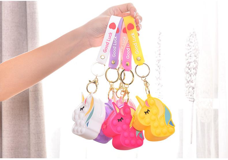 Pressure Squeeze Silicone Unicorn Toy