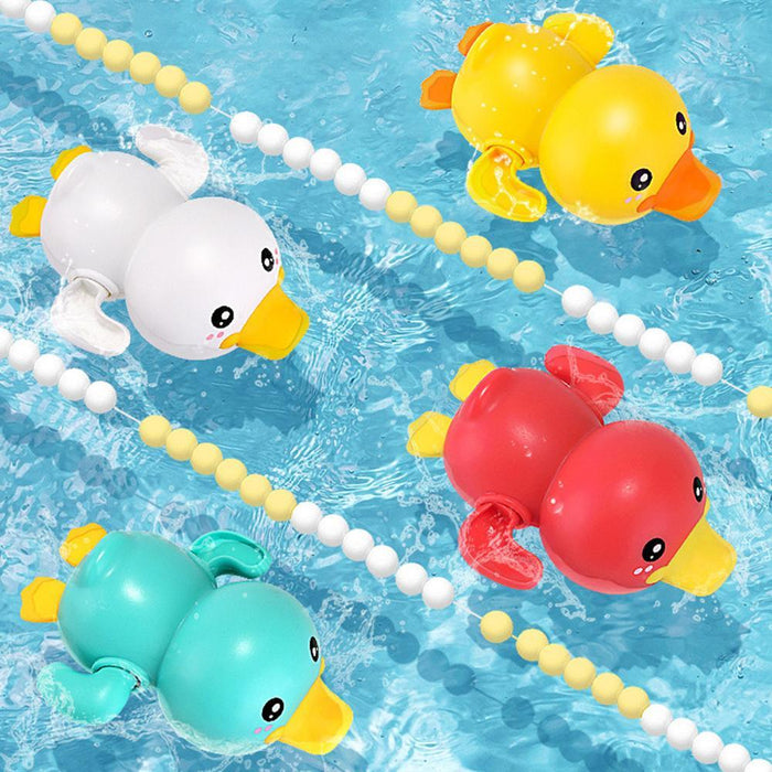1 Pack Baby Bathroom Tub Shower Clockwork Swim Toys