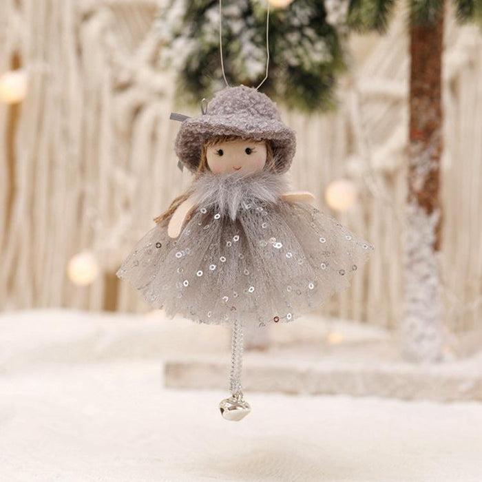 Festive Gift Angel Girl Christmas Tree Hanging Ornament