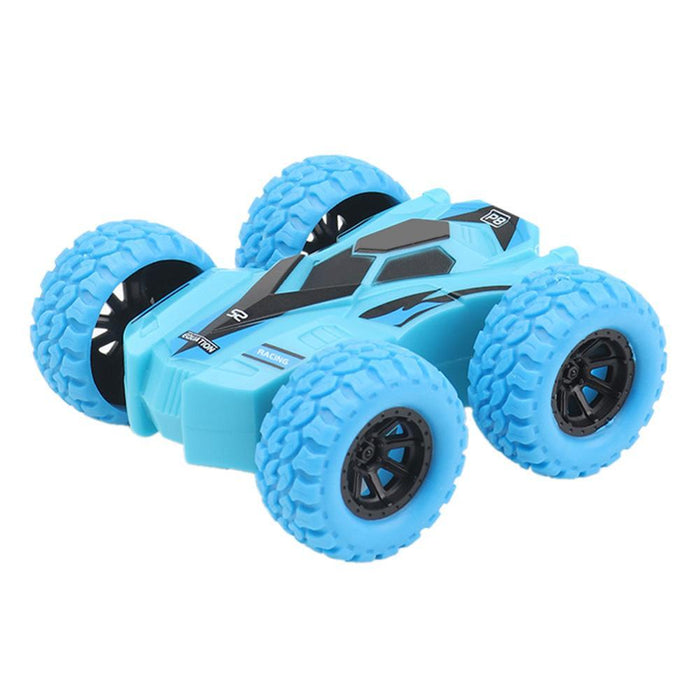 Funny children's toy car double-sided inertial safety anti-collision