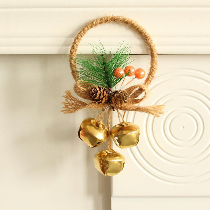 Christmas Bell Christmas Tree Bow Ornaments Decoration