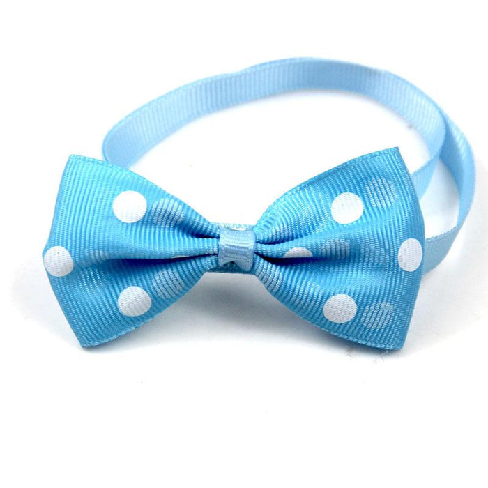 15 Colors into multi-color optional pet bow tie adjustable