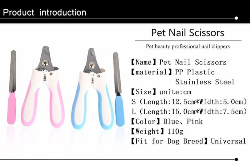 Dog Nail Scissors Stainless Steel Scissors Animal
