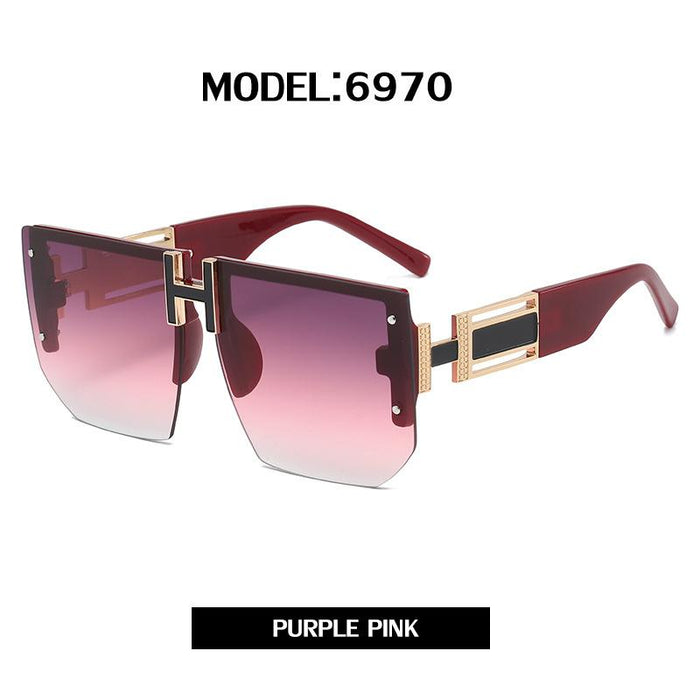 Anti Ultraviolet Large Frame Sunglasses