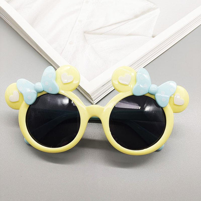 UV400 UV Proof Cartoon Round Frame Children's Sunglasses