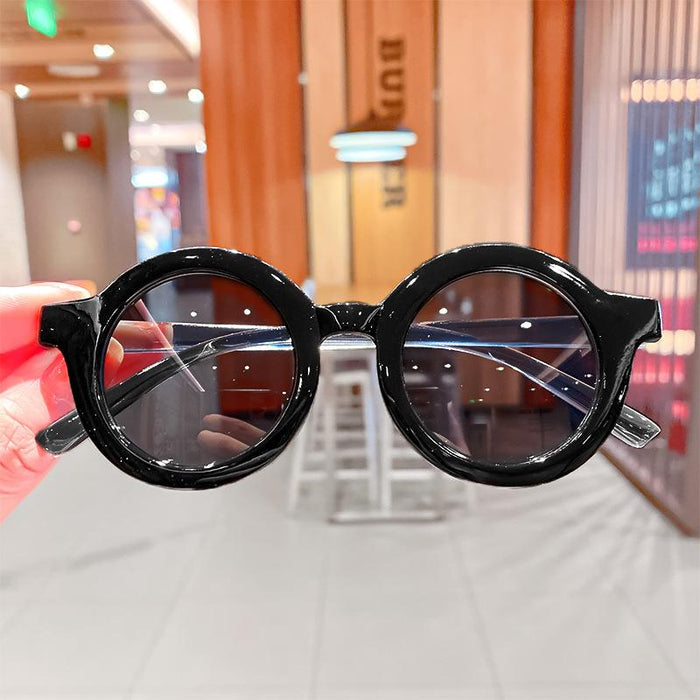 Children's Sunglasses Sun Shading round frame polarizer