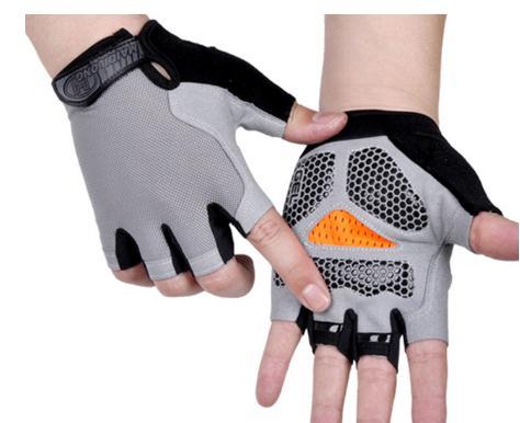 Anti Slip Shock Breathable Half Finger Gloves