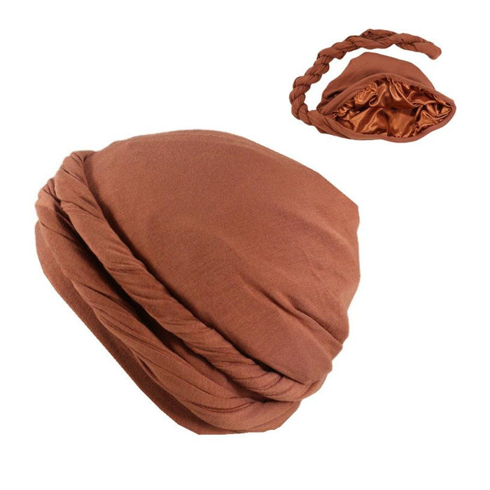 Men's Towel Turban Stretch Cap