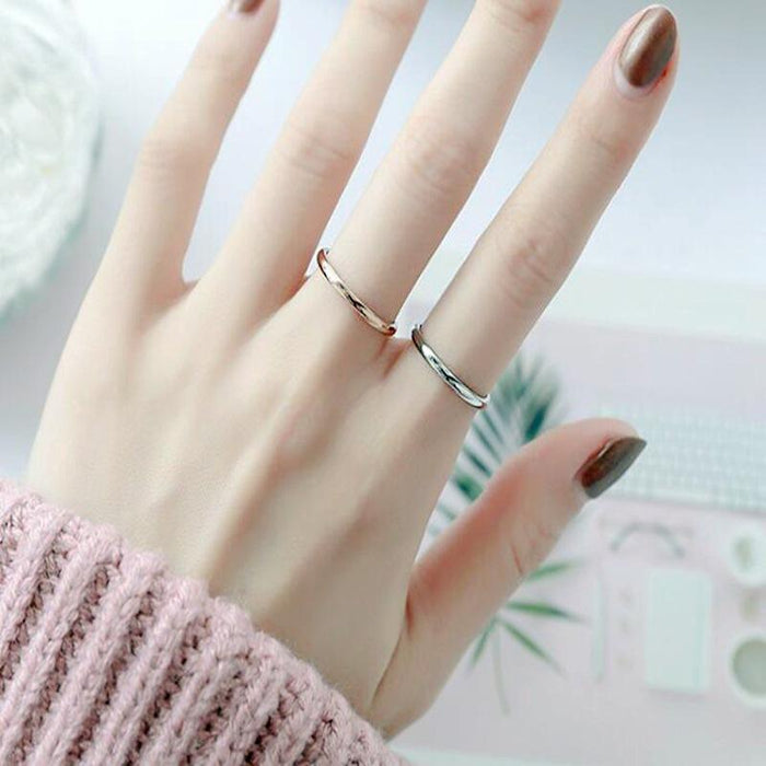 2mm Titanium Steel Thin Ring
