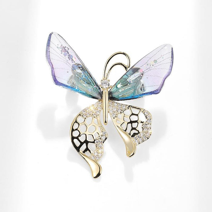 Transparent Wings Dragonfly Brooch Clothing Accessories Butterfly Corsage Bee Pin