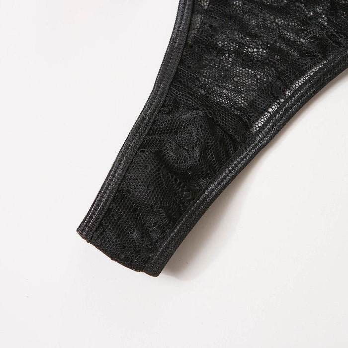 Women's Fashion Lace Underwear Garter Lingerie Set