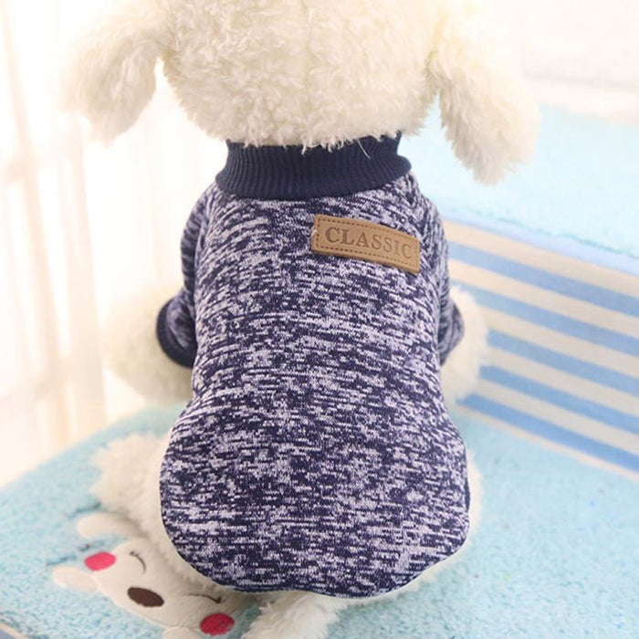 Puppy Clothes Soft Pet Dog Sweaters Dog Winter Chihuahua Clothes