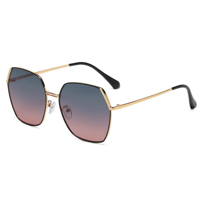 Large frame sunglasses anti ultraviolet Sunglasses