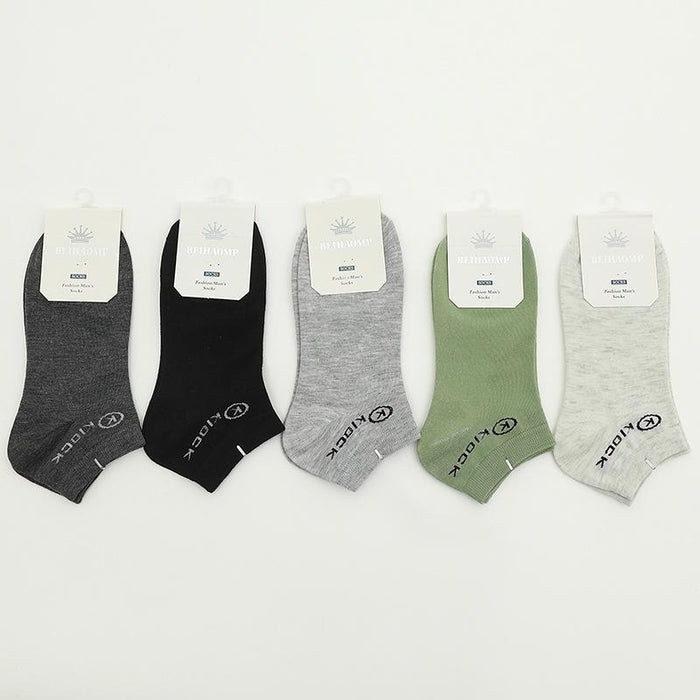 New Men's and Women's Low-top Socks Cotton Boat Socks