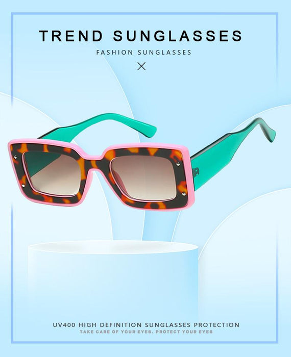 Personalized contrast box Sunglasses