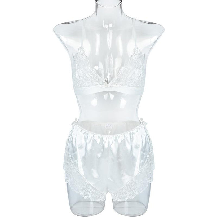 Women's Summer Suspenders Lingerie Shorts Set Loungewear