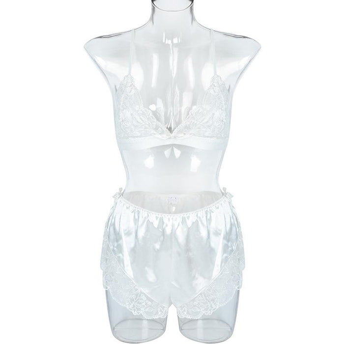 Women's Summer Suspenders Lingerie Shorts Set Loungewear
