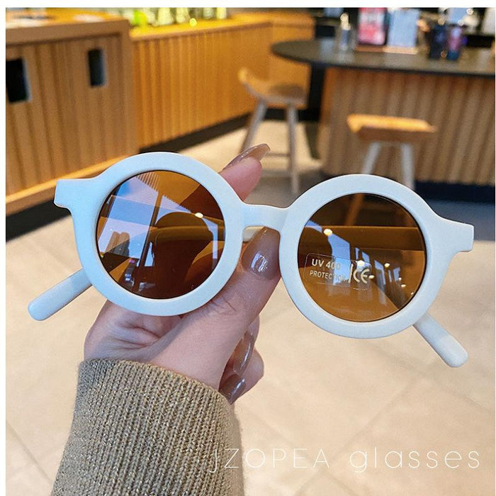 Children's Sunglasses round anti ultraviolet