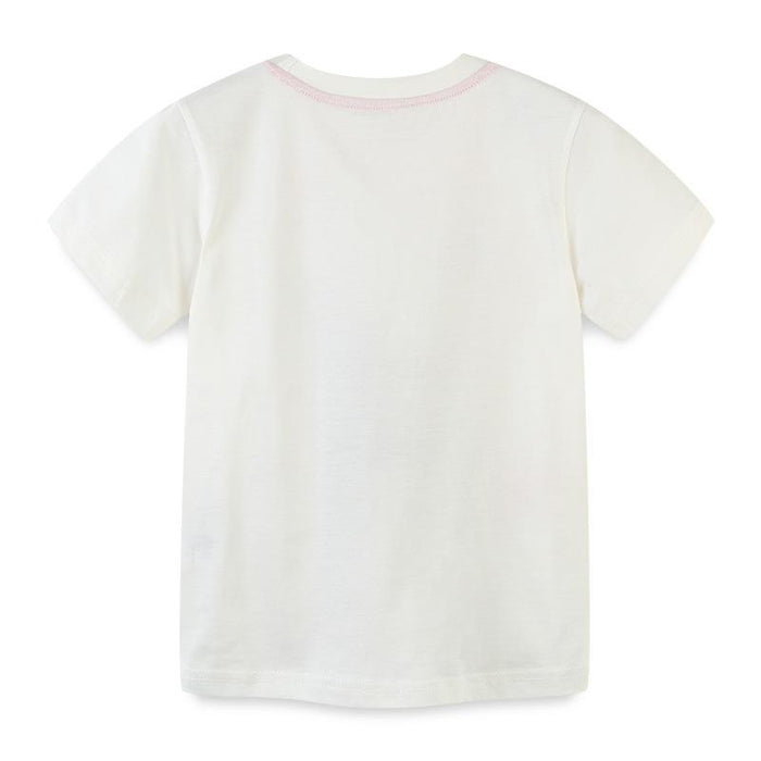 Children's round neck short sleeved T-shirt