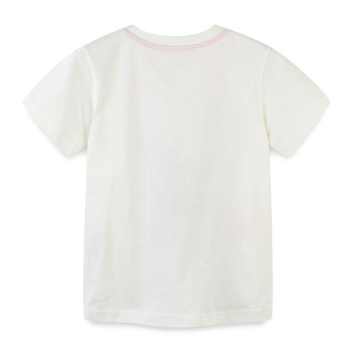 Children's round neck short sleeved T-shirt
