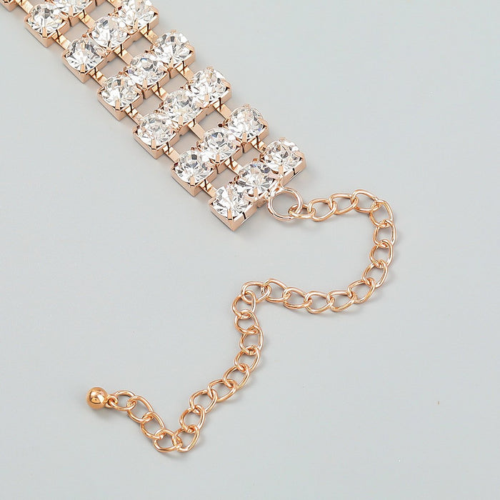 Hip Hop Punk Exaggerated Layered Claw Chain Necklace