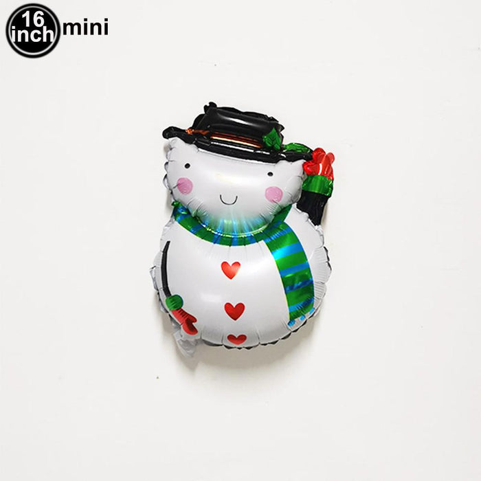 Jumbo Gingerbread Man Foil Christmas Balloon