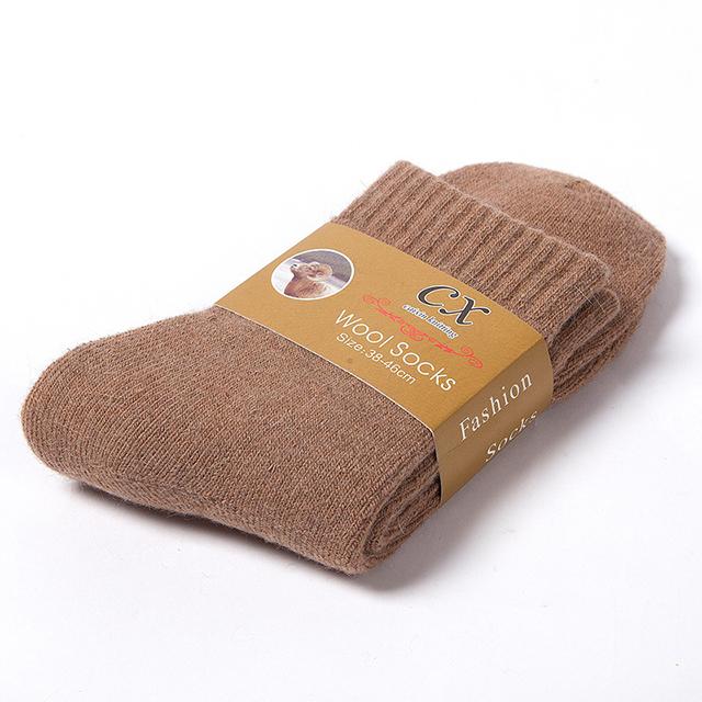 Winter Warm Women Socks Wool