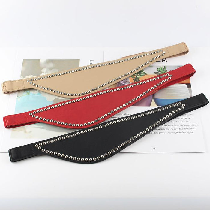 Ladies Fashion Trend Decorative Wide Belt