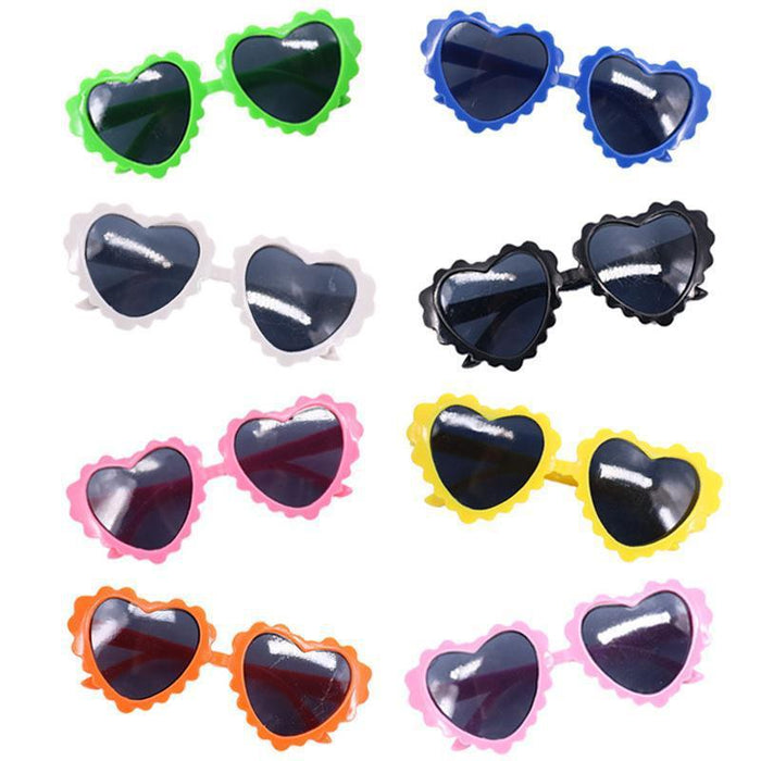 Creative lace love pet dog cat sunglasses sunglasses