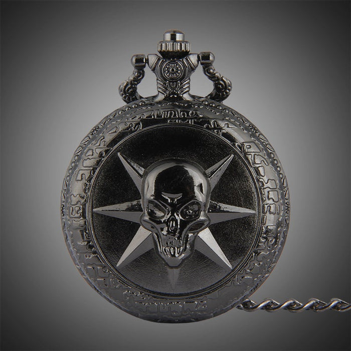 Collection Exquisite Skull Pocket Watch