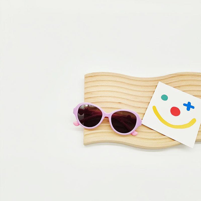 Cartoon Toad Children's Silicone Polarized Sunglasses