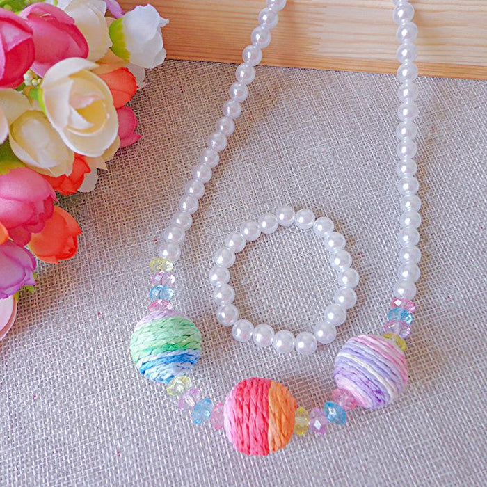 Princess Girl Ball Beaded Jewelry Girl Versatile