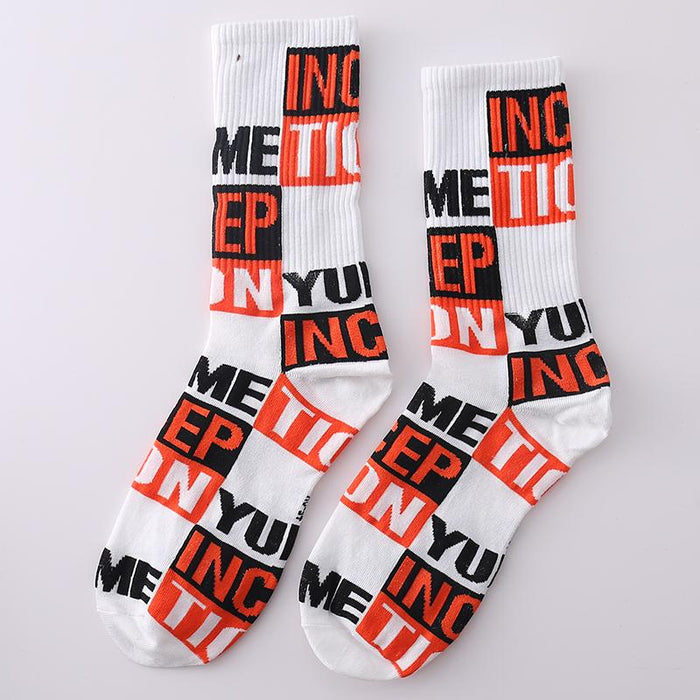 Cotton Hip-hop Men Socks