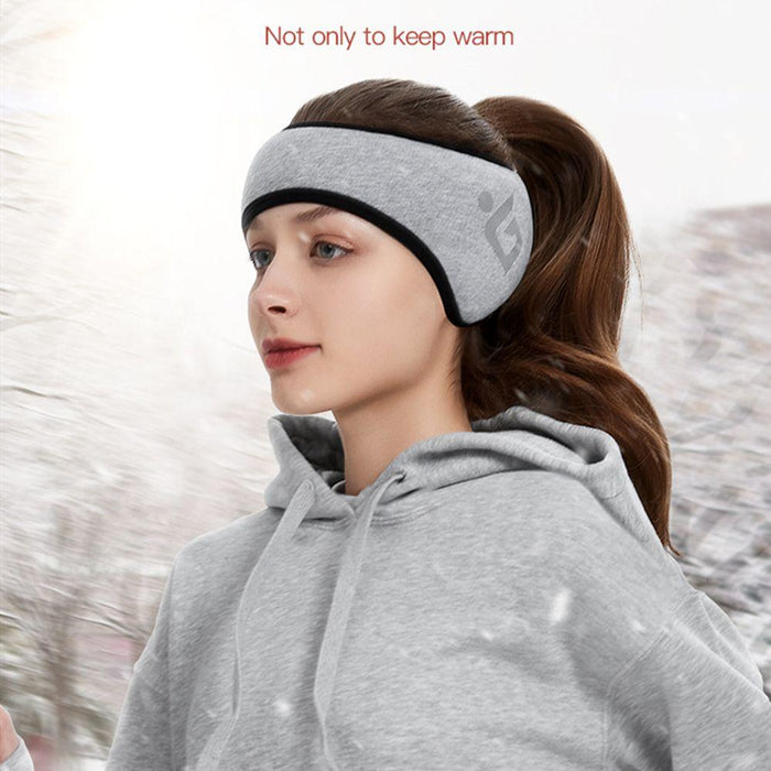 Winter Fleece Ear Warmers Sport Headband