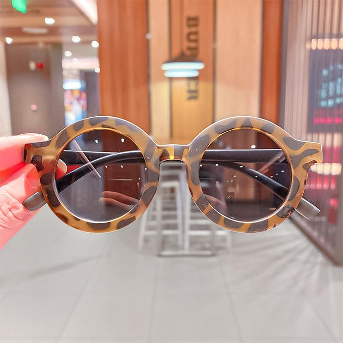 Children's Sunglasses Sun Shading round frame polarizer