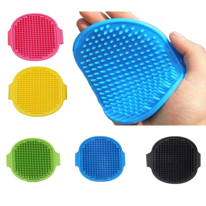 Soft Rubber Dog Brush Comb Cat Bath Brush Rubber Gloves